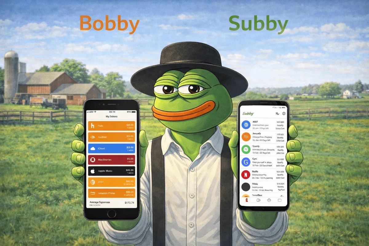 Bobby and Subby Subcription Apps