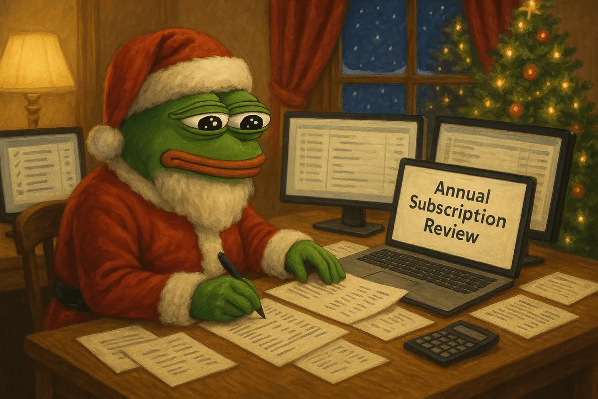 Annual Subscription Review: What to Ask Yourself Each December