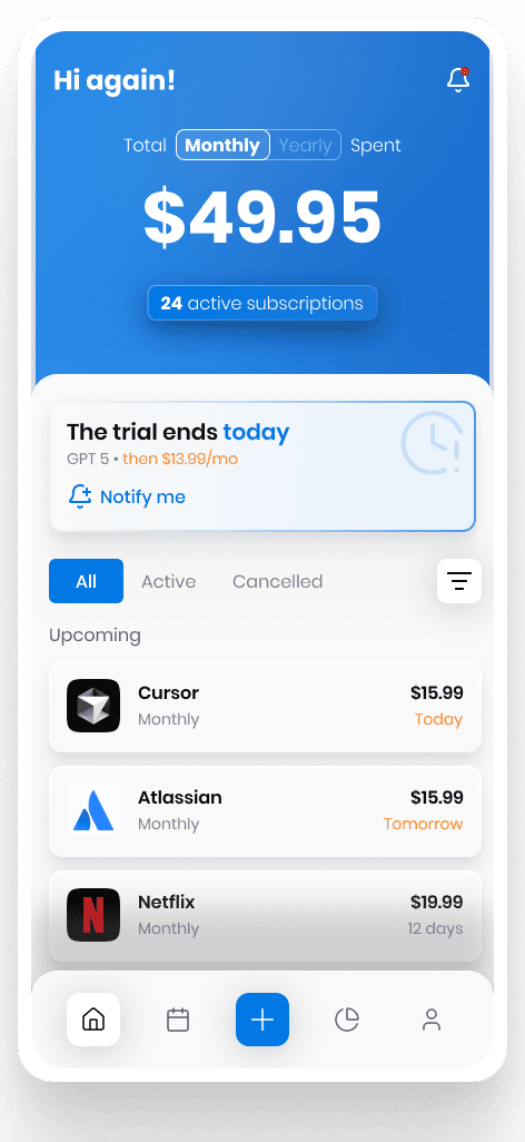 Orbit Money mobile app